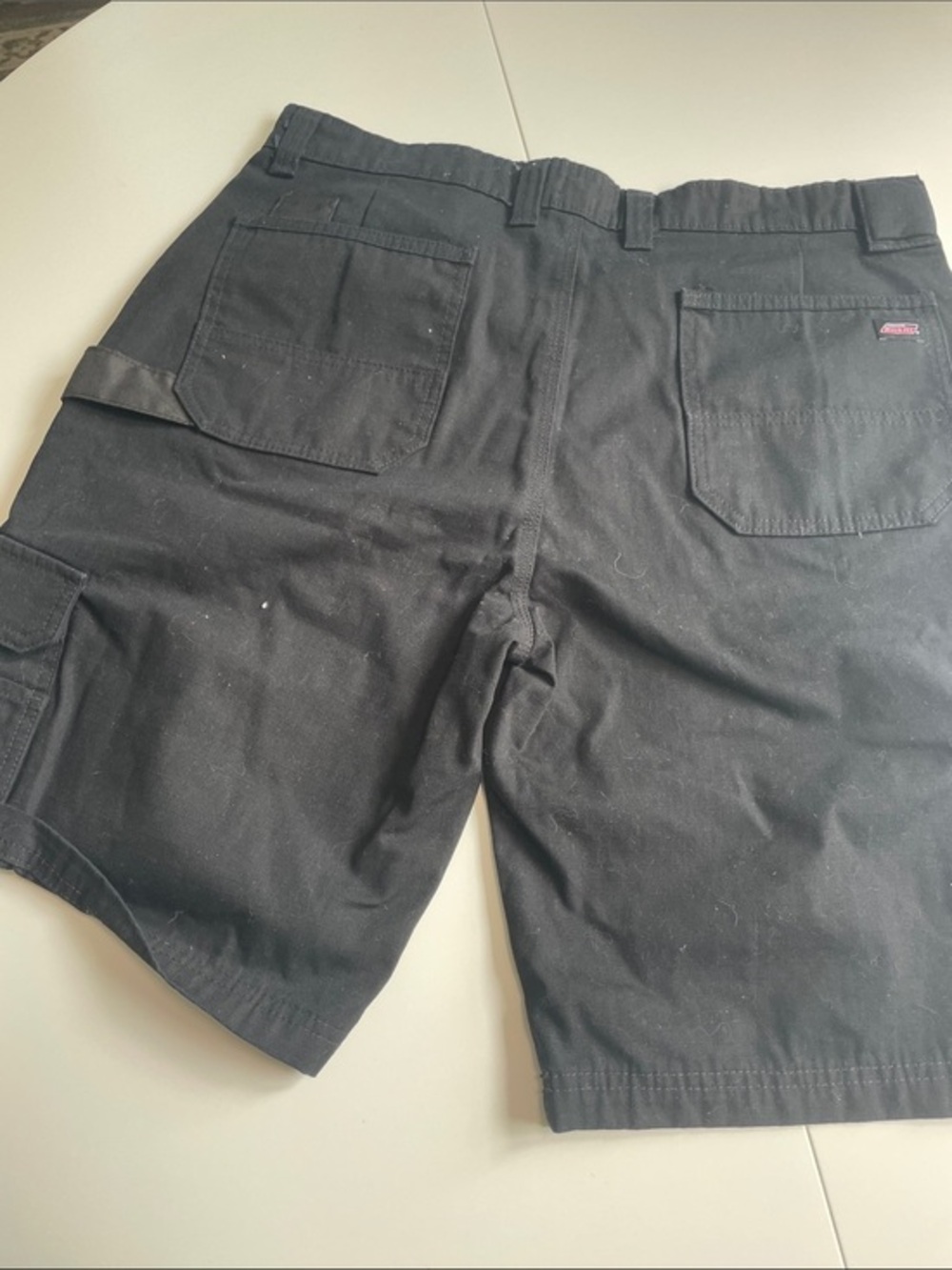 Dickies Black Men's Cargo Shorts with Utility Pockets